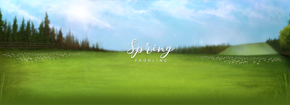 Frühlingslandschaft