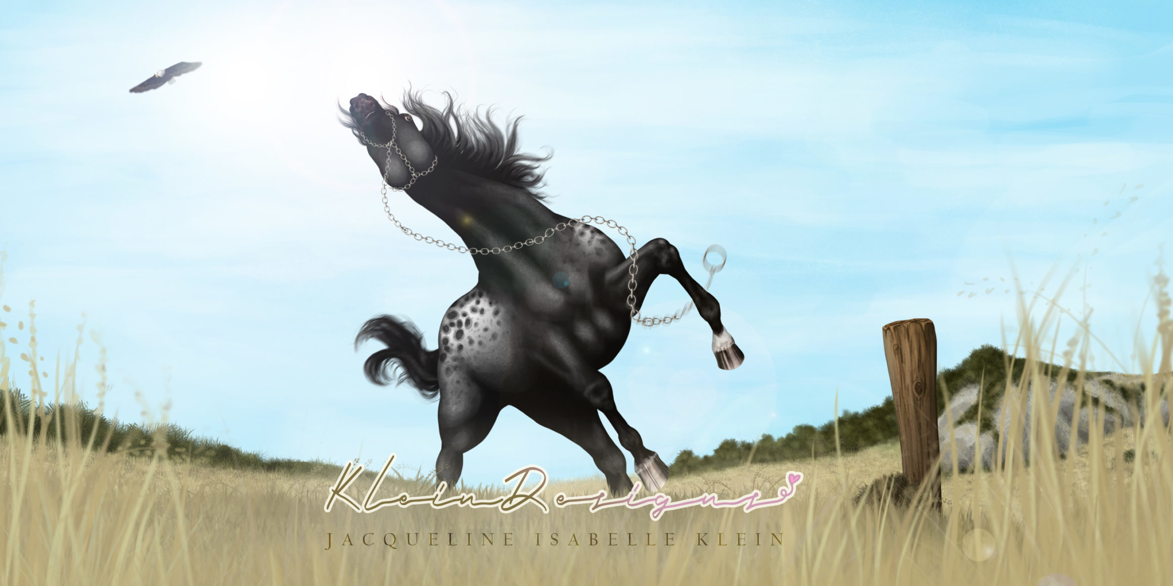 The Wild Mustang – Digital Artwork