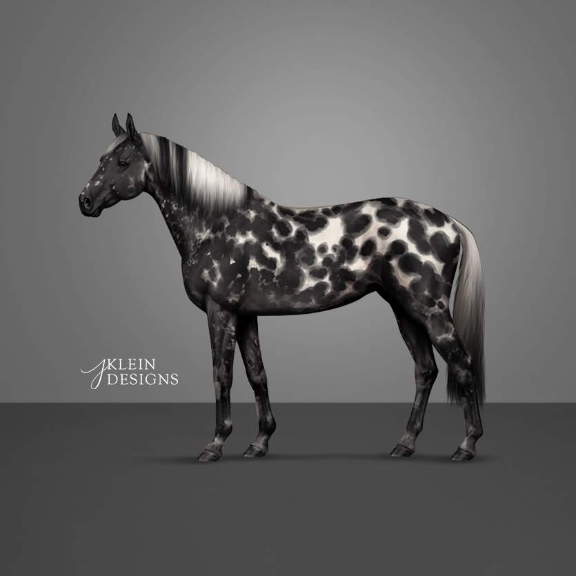 Leopard-Scheckung Variante 12