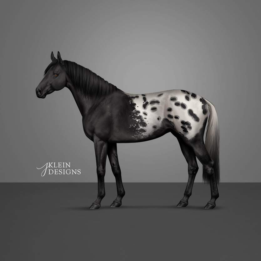 Leopard-Scheckung Variante 3